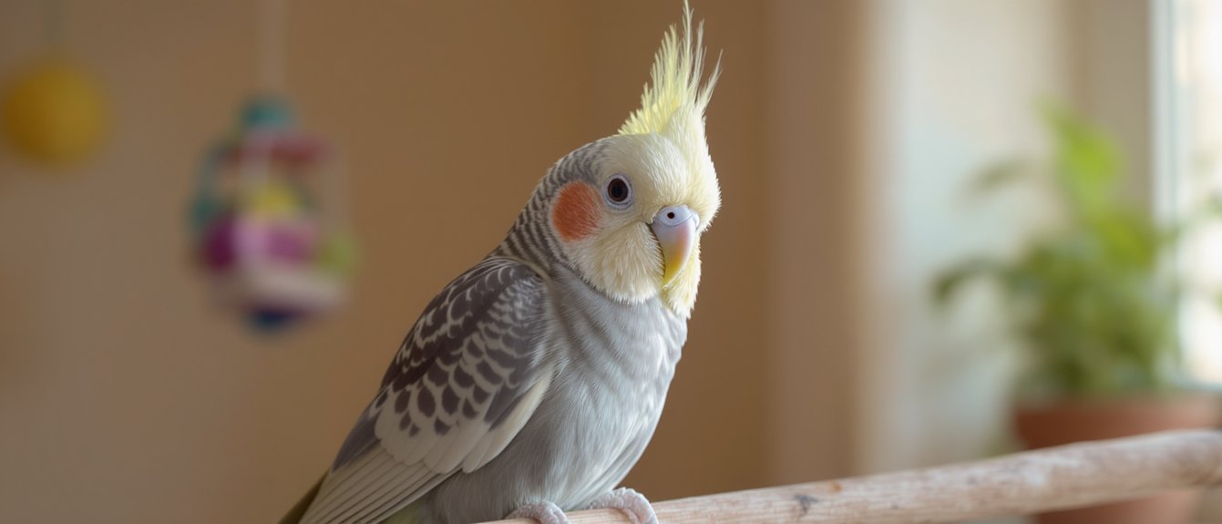 kakatielio išvaizda ir priežiūra