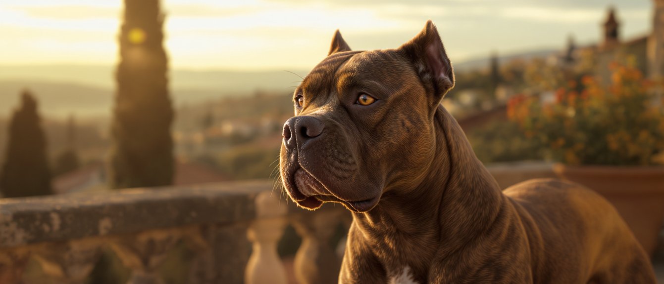 galingas italų mastifas gynėjas