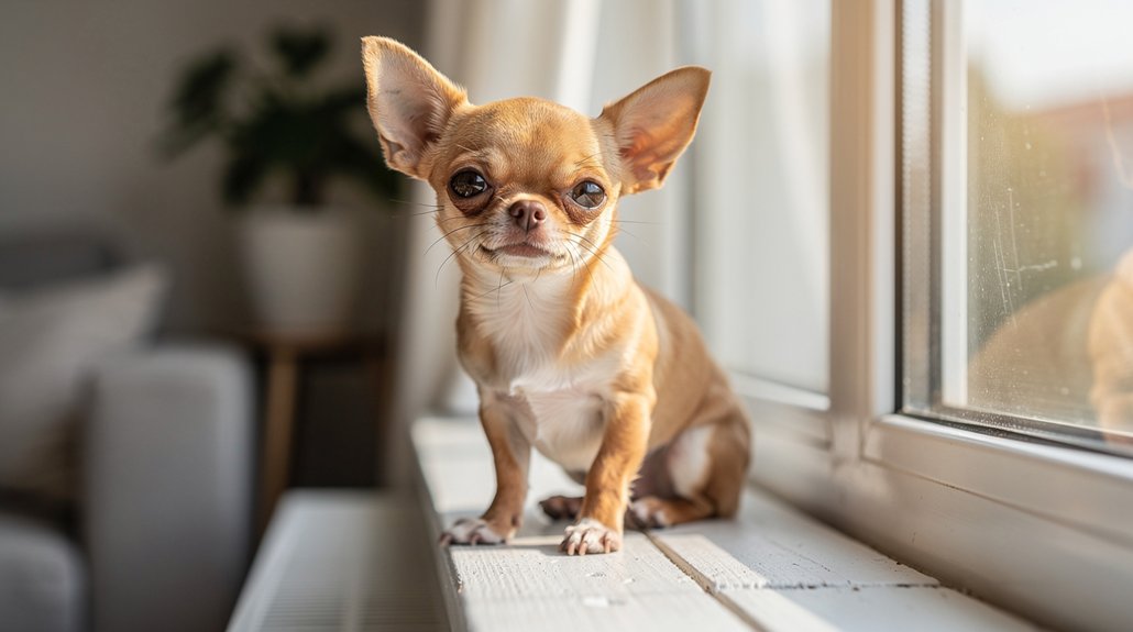 mažas ištikimas jautrus kompanionas