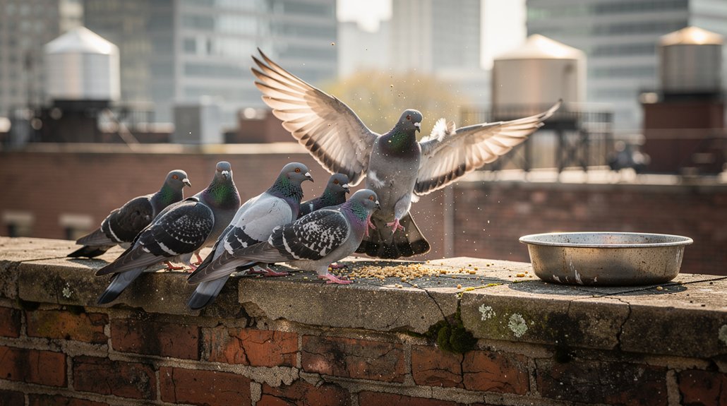 miesto balandžių stebėsena ir valdymas