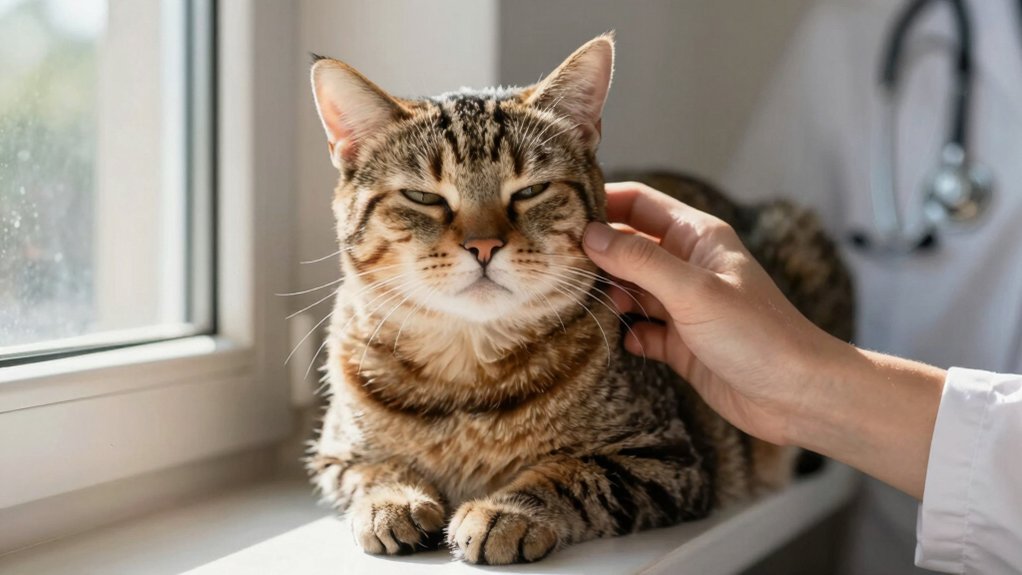 lėti mirktelėjimai glamonės murkimas