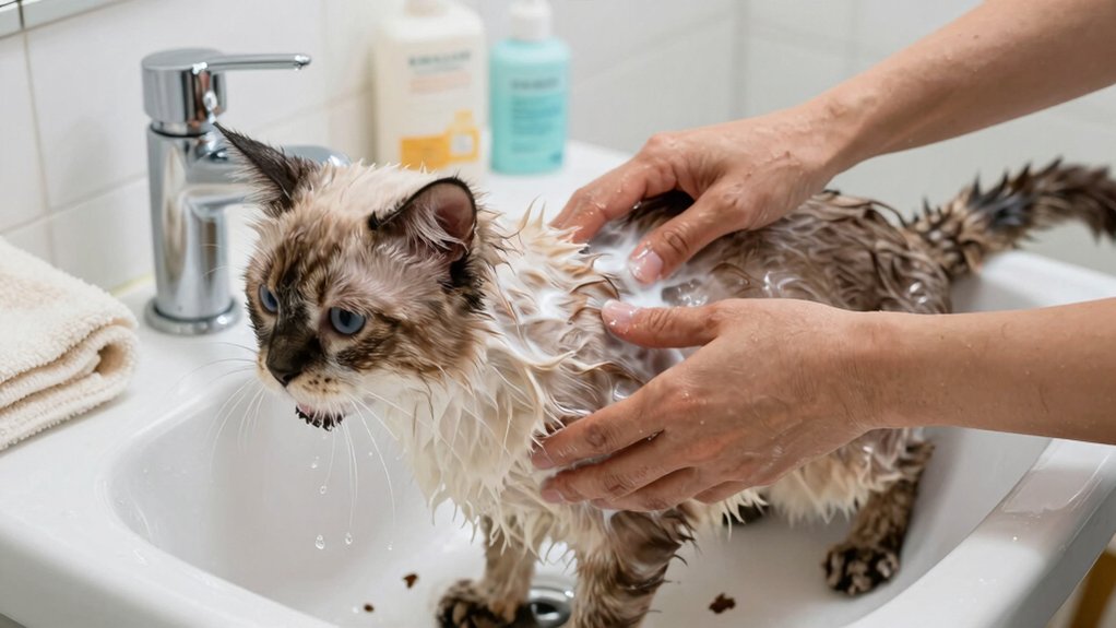 Ar katėms reikia maudynių: atvejai, kai jų nepavyks išvengti post thumbnail image